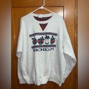 Vintage Michigan Sweatshirt 90s 2XL Men’s